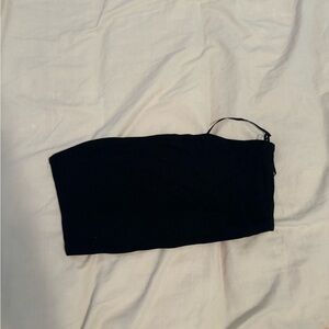 h&m black tube top size small